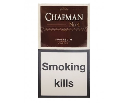 Купить Сигареты Chapman №4 Superslims Coffee (Чапман Суперслимс Шоколад)