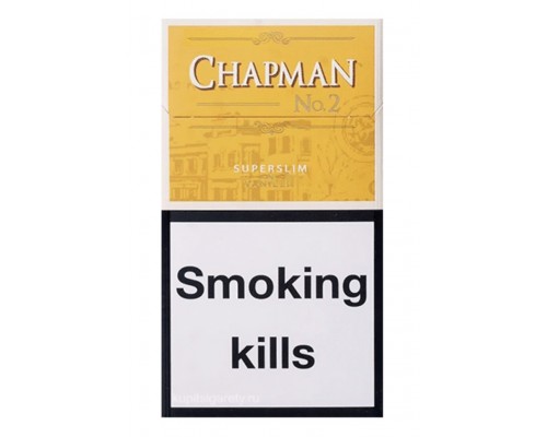 Купить Сигареты Chapman №2 Superslims Vanilla (Чапман Суперслимс Ваниль)