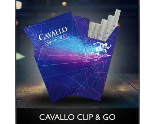 Купить Сигареты CAVALLO Clip & GO Черника